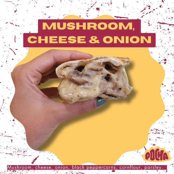 Mushroom & Cheese Empanada – Pocha (x4)