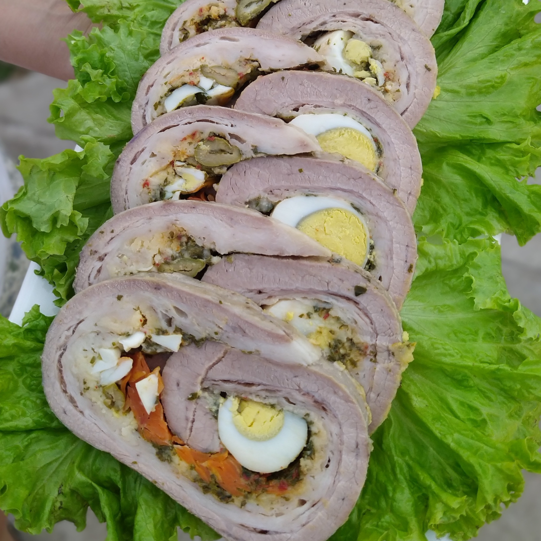 Matambre Arrollado (Stuffed Rolled Beef)