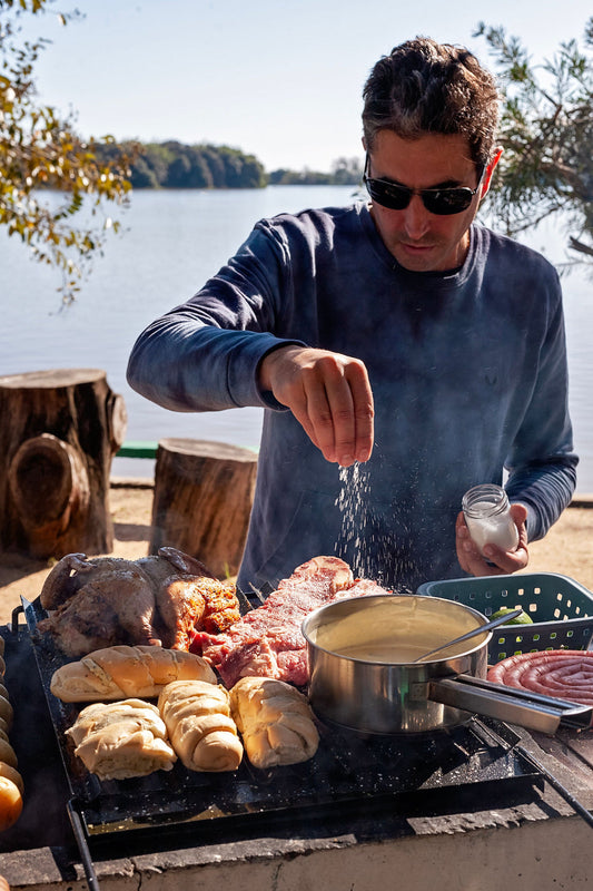 Outdoor asado entertaining on Sydney's Northern Beaches — Achura Meat Market Brookvale