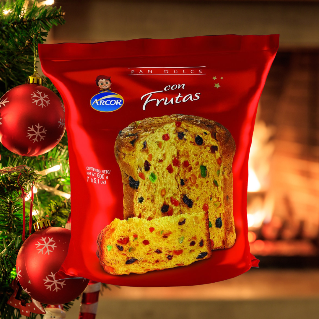 Pan Dulce Arcor Frutas (Fruit Panettone)